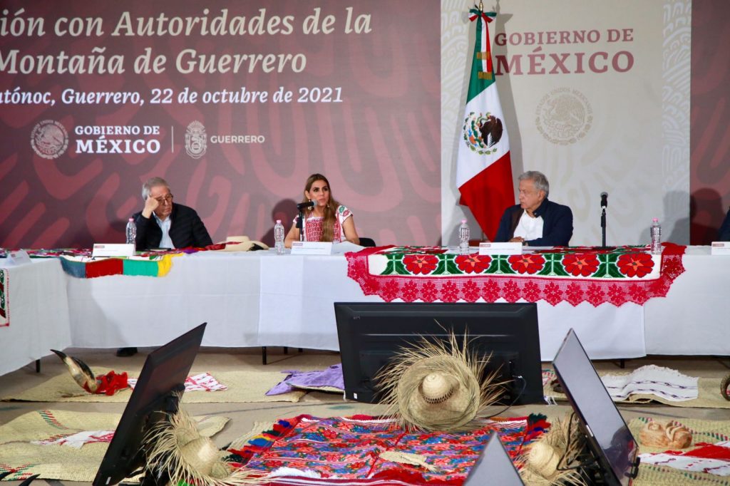 Anuncian el Presidente Andrés Manuel López Obrador y la Gobernadora Evelyn Salgado Pineda  mayor inversión de desarrollo y bienestar para la Montaña