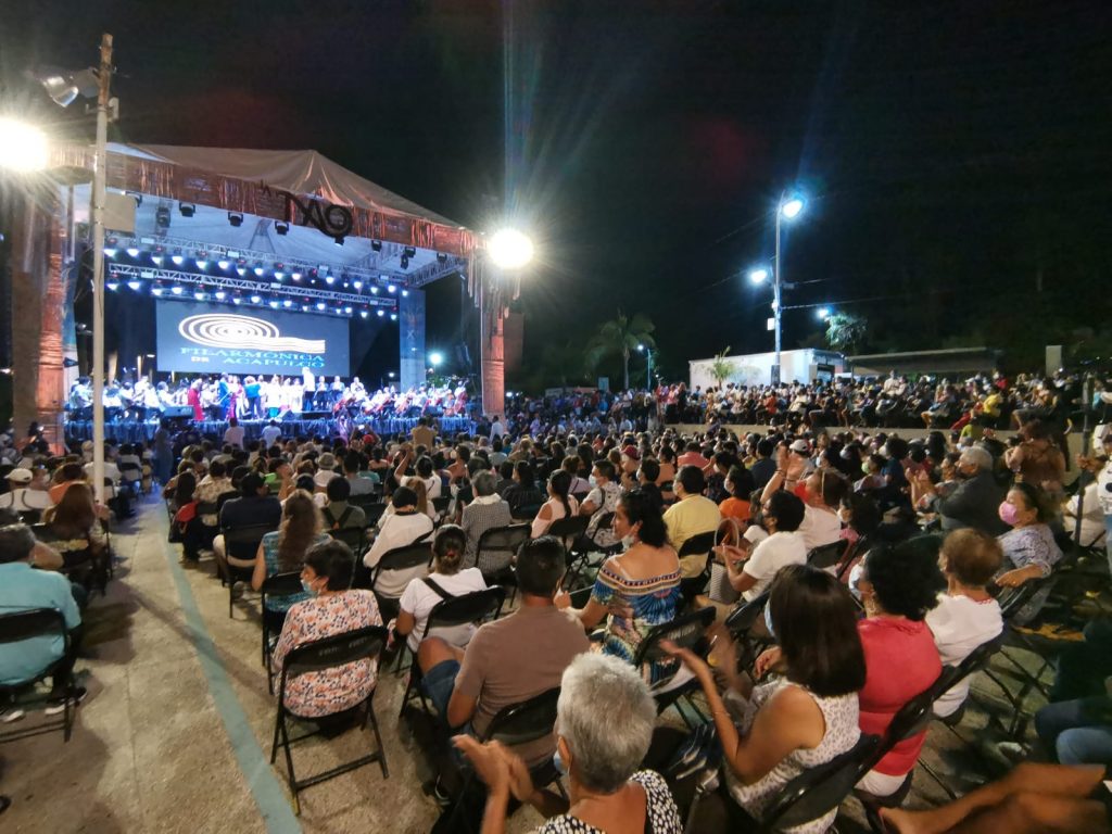 GRANDIOSO CONCIERTO DE CLAUSURA OFRECE LA FILARMÓNICA DE ACAPULCO EN EL FESTIVAL LA NAO