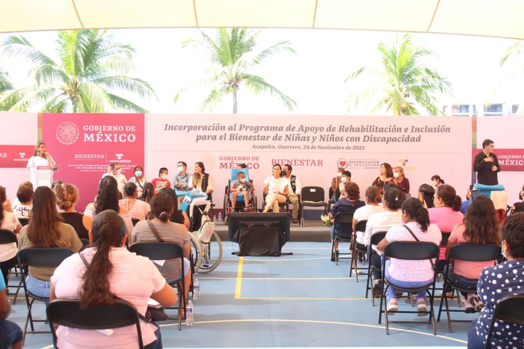 Más de 300 menores guerrerenses serán beneficiados con el Programa de Apoyo de Rehabilitación e Inclusión para el Bienestar de Niñas y Niños con Discapacidad