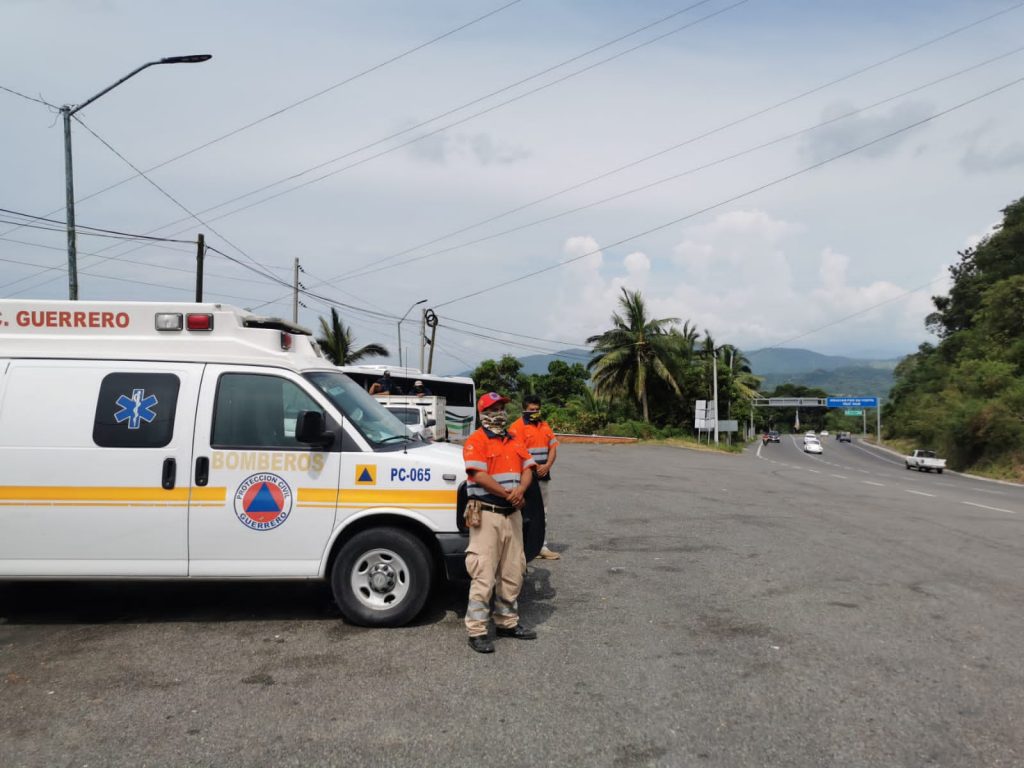 PERSONAL DE PROTECCIÓN CIVIL SE SUMA AL OPERATIVO POR FIN DE SEMANA LARGO EN GUERRERO