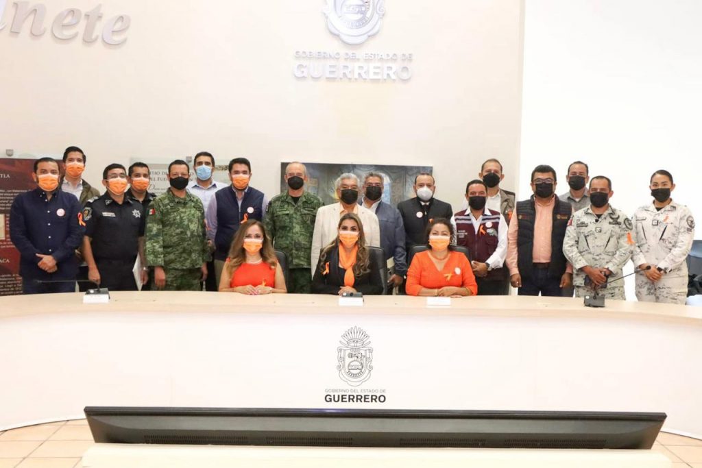 Refrenda Evelyn Salgado compromiso de la Mesa de Coordinación para erradicar la violencia contra las mujeres en Guerrero