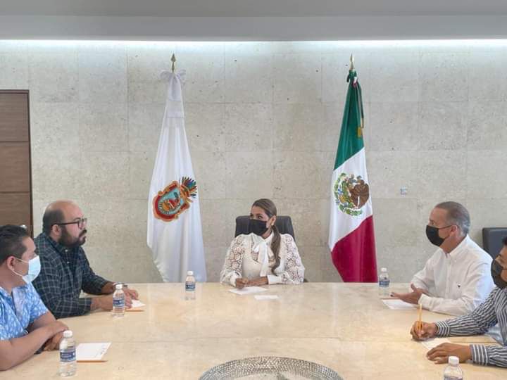 Gobernadora Evelyn Salgado afina detalles y logística para la Gala Pirotécnica en Acapulco