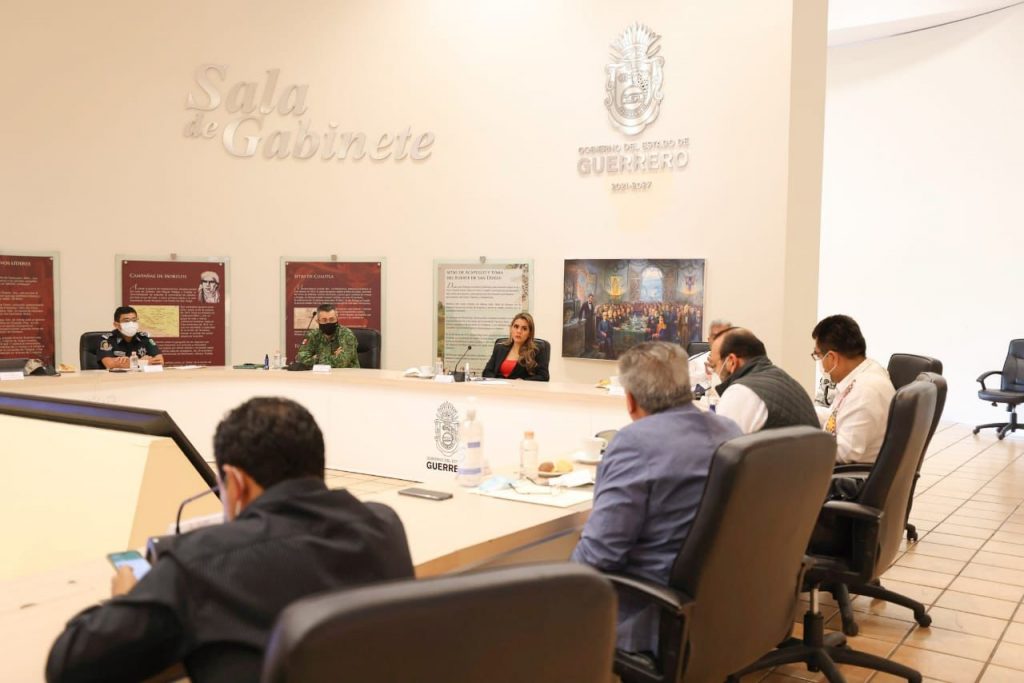 Mesa de Coordinación para la Construcción de la Paz da seguimiento permanente a incidencia delictiva en Guerrero