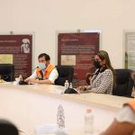 La gobernadora Evelyn Salgado Pineda recibió en Casa Guerrero al titular de COFEPRIS Alejandro Svarch Pérez