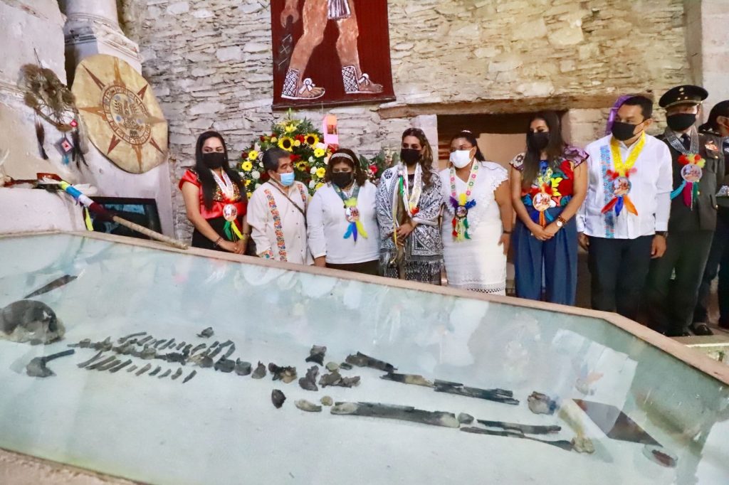 Preside Evelyn Salgado Pineda 497 aniversario luctuoso del último emperador azteca Cuauhtémoc