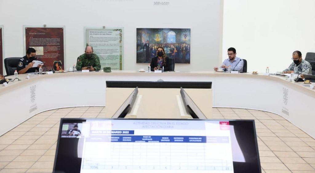 Encabeza la gobernadora Evelyn Salgado Pineda, la Mesa de Coordinación para la Construcción de la Paz