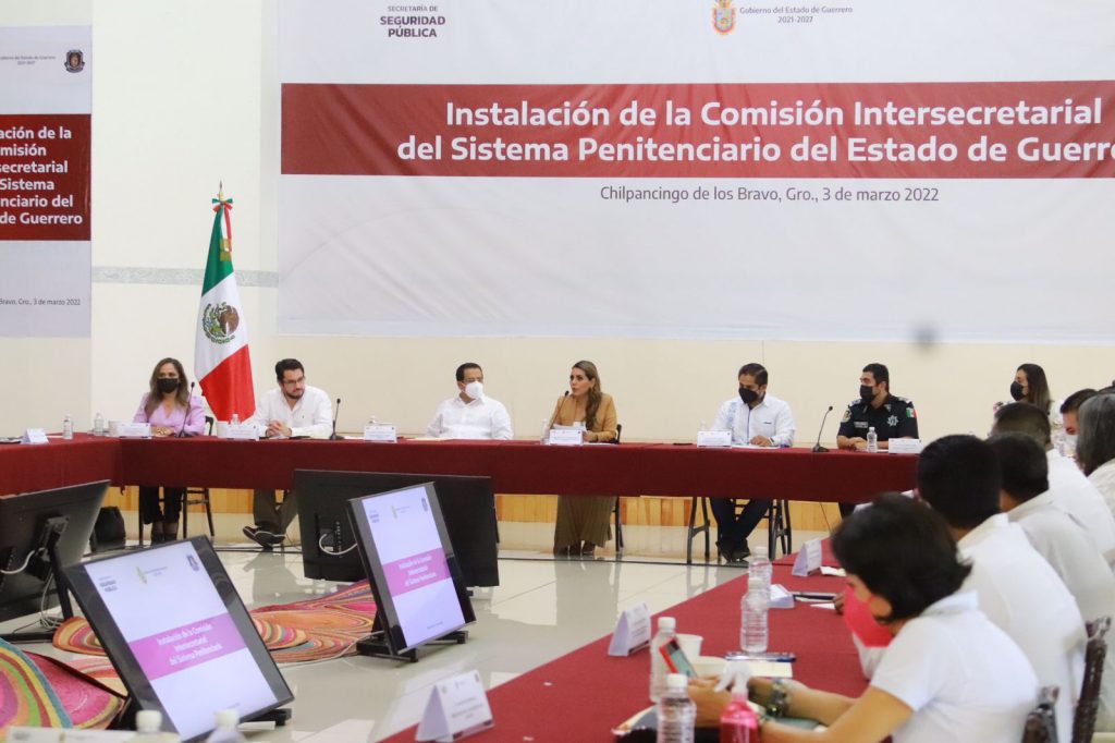 Instala Evelyn Salgado la Comisión Intersecretarial del Sistema Penitenciario de Guerrero