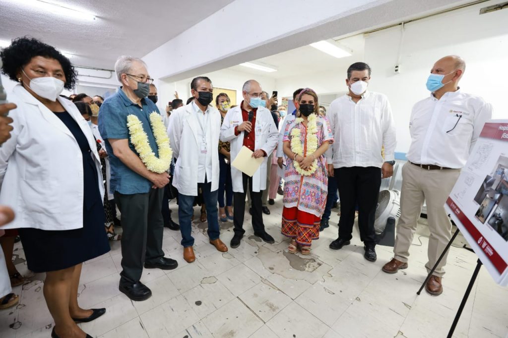 Anuncian la gobernadora y autoridades federales el fortalecimiento de la red hospitalaria de Guerrero