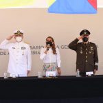 Asiste Evelyn Salgado a la Ceremonia Conmemorativa al 108 aniversario de la Gesta Heroica del Puerto de Veracruz