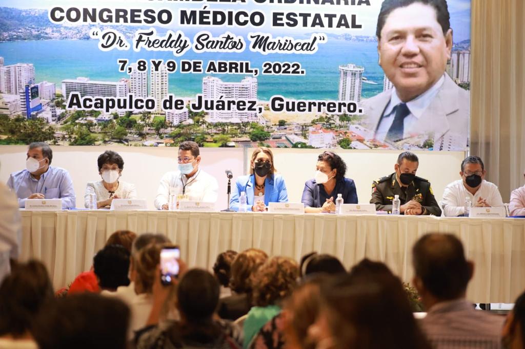 Asiste la gobernadora a la 128 Asamblea Extraordinaria del Congreso Médico Estatal