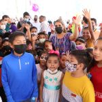 CELEBRA EVELYN SALGADO EL DÍA DE LA NIÑA Y EL NIÑO CON HIJAS E HIJOS DE ELEMENTOS DE LA SECRETARÍA DE SEGURIDAD PÚBLICA ESTATAL