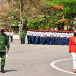 Conmemora gobernadora Evelyn Salgado Pineda con mandos militares el 160 Aniversario de la Batalla de Puebla de 1862