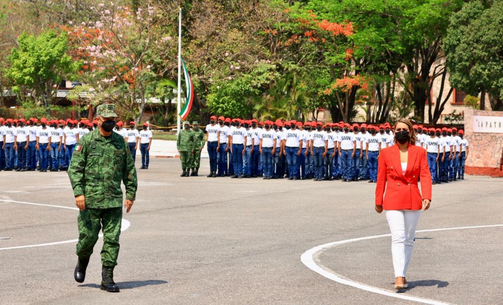 Conmemora gobernadora Evelyn Salgado Pineda con mandos militares el 160 Aniversario de la Batalla de Puebla de 1862