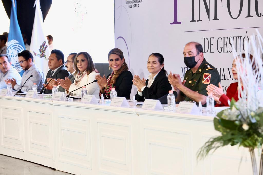 Refrenda Evelyn Salgado respeto absoluto e irrestricto a la autonomía de la Comisión de los Derechos Humanos en Guerrero