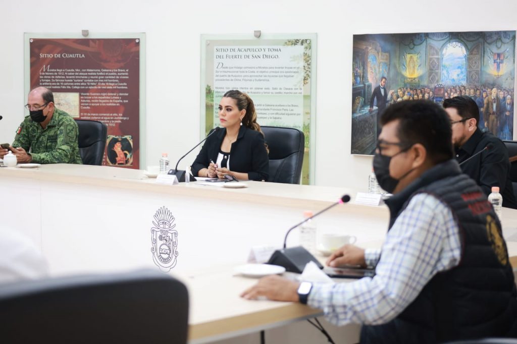 Refrenda Evelyn Salgado su apoyo a Chilpancingo para mantener a la baja la incidencia delictiva