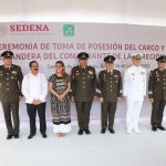 Asiste Evelyn Salgado a la Ceremonia de Toma de Posesión de Ricardo Flores González como comandante de la Novena Región Militar