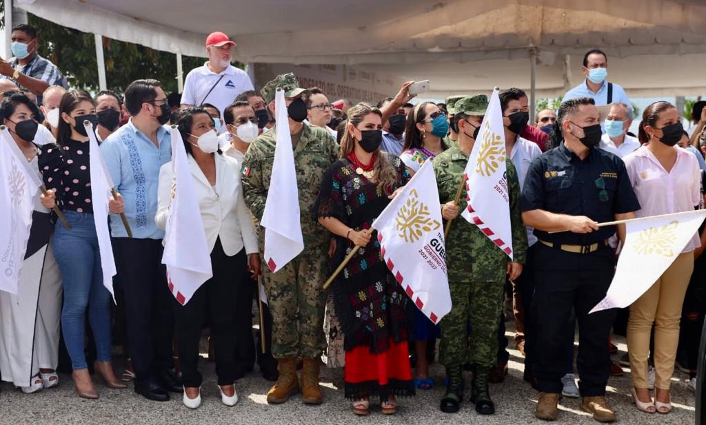 Evelyn Salgado da banderazo de arranque del Operativo de la Temporada Vacacional de Verano 2022