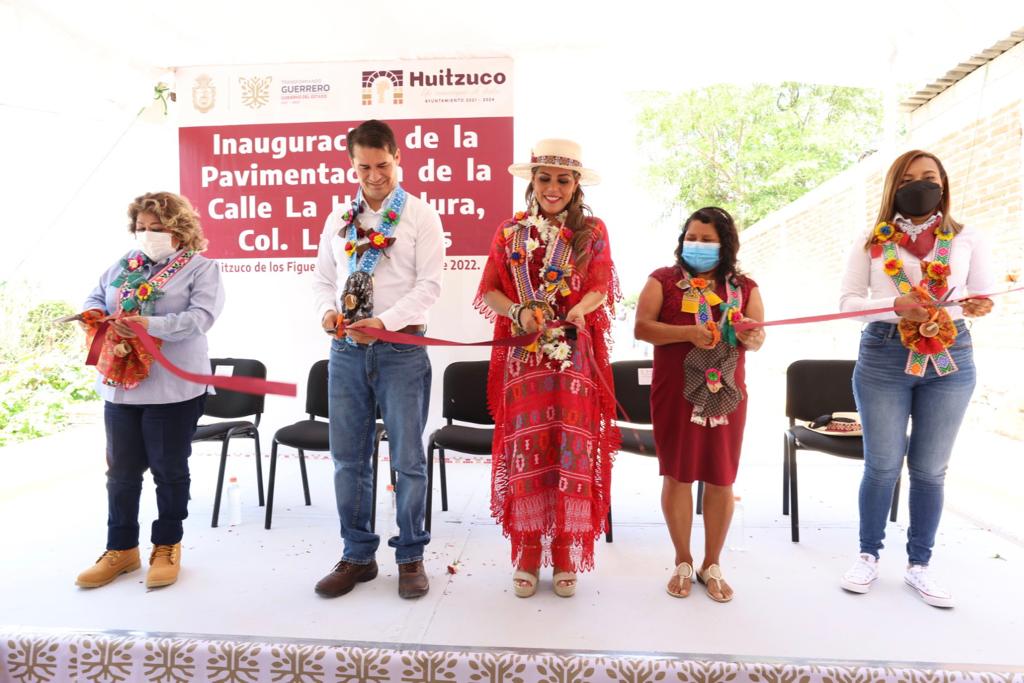 ¡Compromiso cumplido en Huitzuco!, inaugura Evelyn Salgado obra de pavimentación y drenaje con inversión de 3.5 mdp
