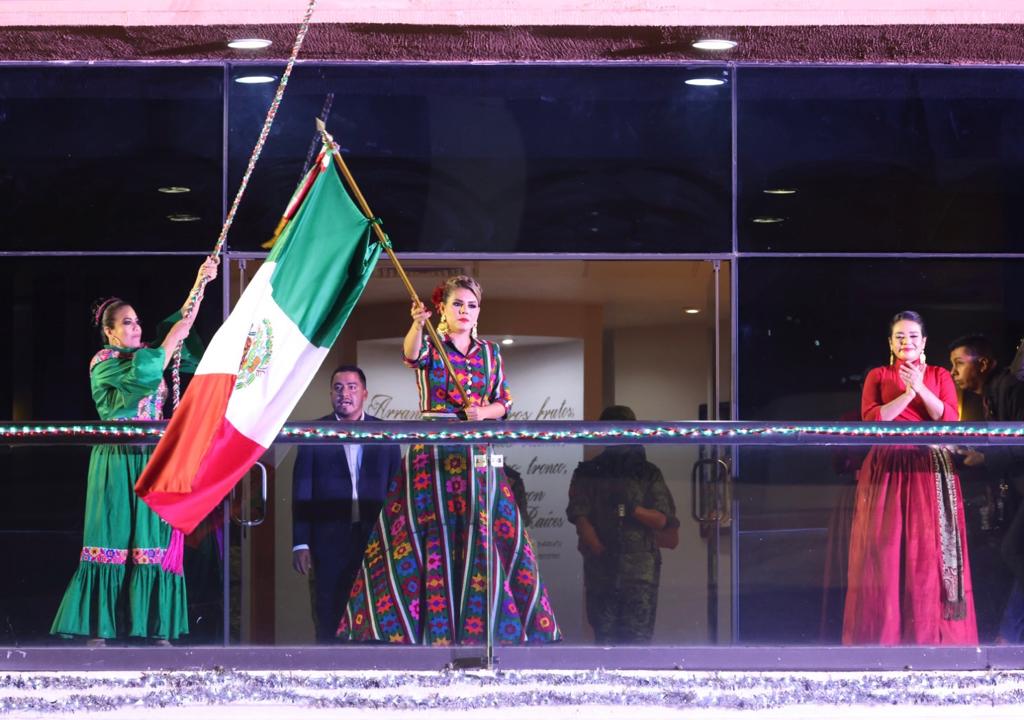 Evelyn Salgado, la primera mujer gobernadora en dar el Grito de Independencia en Guerrero