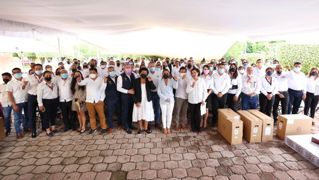 Gobernadora Evelyn Salgado equipa a la Secretaría de Salud con 225 equipos de cómputo nuevos con una inversión superior a los 6 mdp