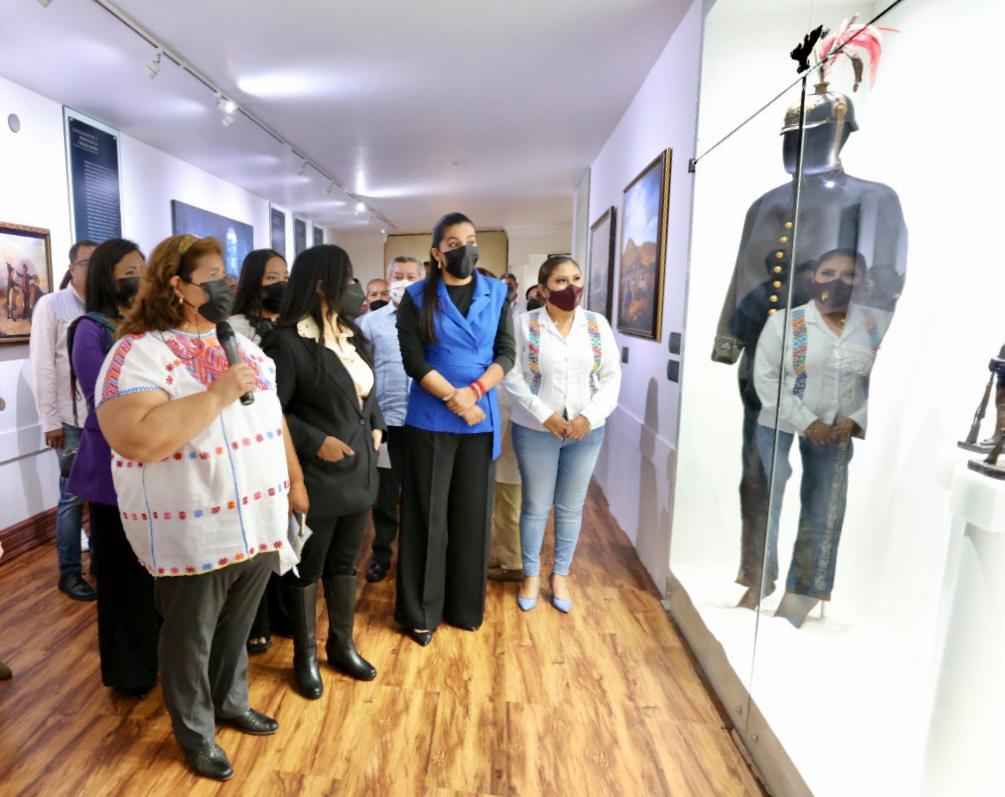 Inauguran exposición temporal “Guerrero: Orgullo de la Patria” en el Palacio de Cultura en Chilpancingo