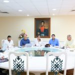 La gobernadora Evelyn Salgado Pineda, sostuvo una reunión de trabajo con las y los secretarios que integran el gabinete,