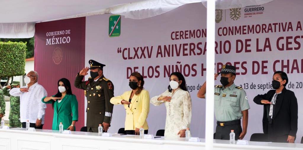 Reconoce Evelyn Salgado a las fuerzas armadas su compromiso, lealtad y solidaridad con el pueblo de Guerrero