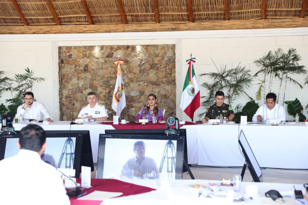 Reconoce Evelyn Salgado trabajo permanente en la Mesa de Coordinación para mejorar la paz y tranquilidad de Guerrero