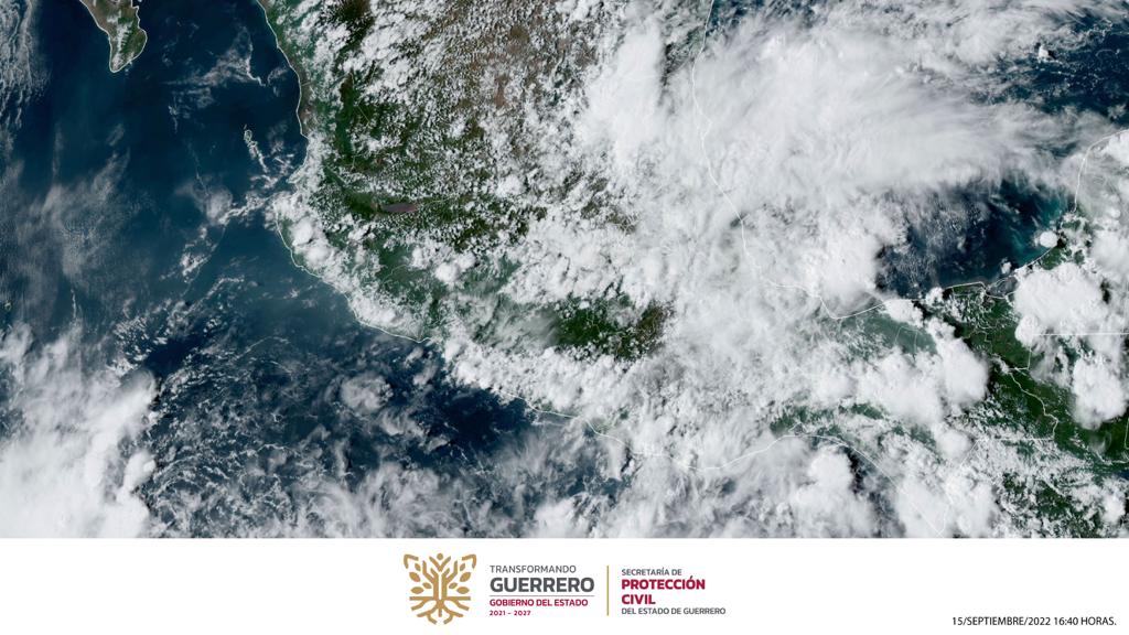 SPCGRO MANTIENE PROTOCOLOS PREVENTIVOS POR FORMACIÓN DE LA DEPRESIÓN TROPICAL TRECE-E EN EL OCÉANO PACIFICO