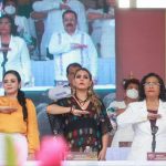 “Vamos a seguir apoyando a nuestro querido Acapulco y a nuestra presidenta”: Evelyn Salgado