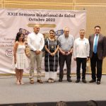 Inauguran Evelyn Salgado y Jorge Alcocer la 22 Semana Binacional de Salud