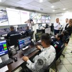 Evelyn Salgado supervisó la operación de la Alerta y Transporte “Violeta” desde C4 de Chilpancingo