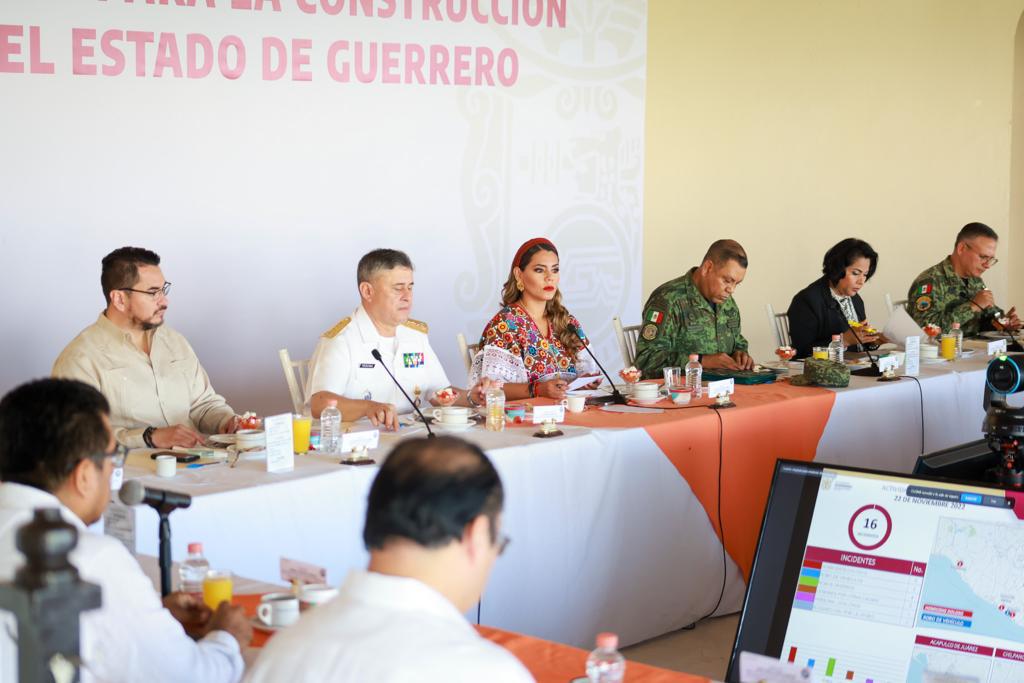 Resultado de la coordinación de los tres niveles de gobierno mantienen a la baja delitos en Guerrero: Evelyn Salgado