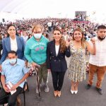 Encabeza Evelyn Salgado y Ariadna Montiel entrega de tarjetas de Programa de Pensión Universal para el Bienestar de Personas con Discapacidad en Guerrero