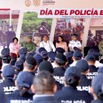Reconoce Evelyn Salgado a la Policía Estatal como una institución sólida y eficiente al servicio del pueblo