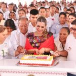 Celebra gobernadora Evelyn Salgado Bodas Colectivas en Día del Amor y la Amistad en Chilpancingo