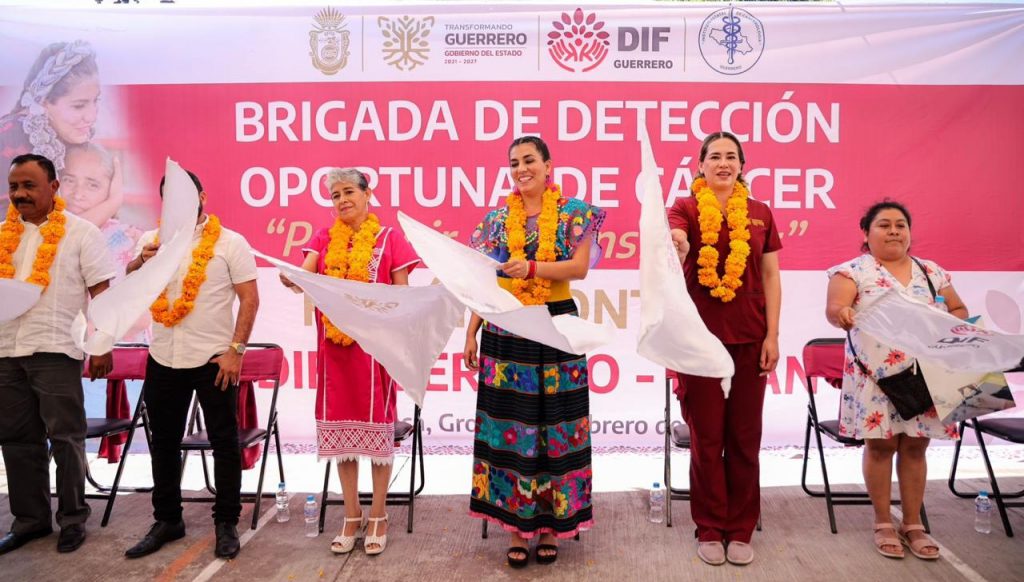 Inicia DIF Guerrero servicios de detección de cáncer en municipios de la Montaña de Guerrero