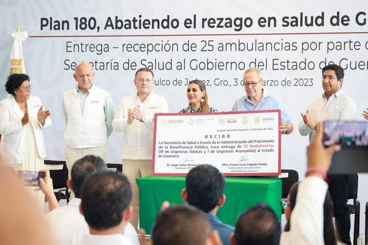 En Guerrero estamos agradecidos por el apoyo histórico de la federación en materia de Salud: Evelyn Salgado