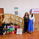 Entrega Liz Salgado Pineda materiales a Unidades Básicas de Rehabilitación del Estado