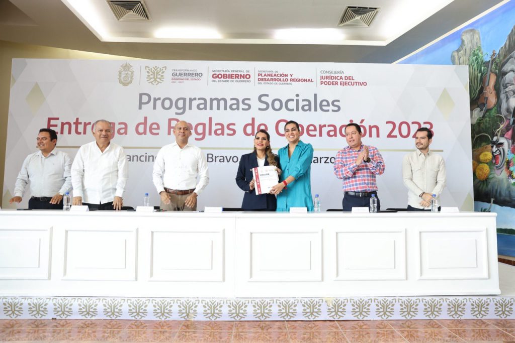 Guerrero tiene eje y planeación para garantizar el desarrollo y bienestar de la población: Evelyn Salgado