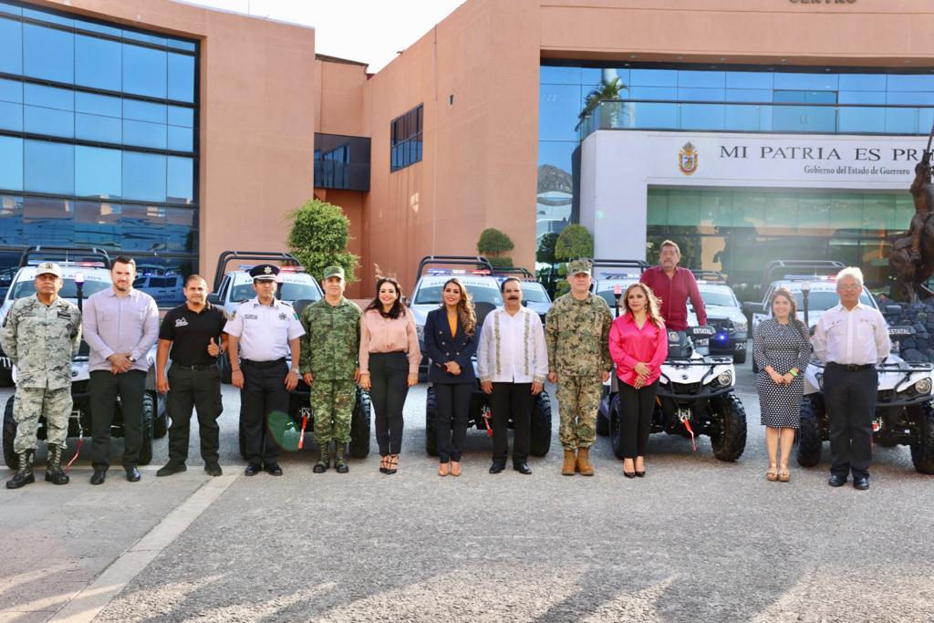 Resultado de la política de austeridad, Evelyn Salgado destina 196 MDP, en parque vehicular para la SSP y Protección Civil estatal