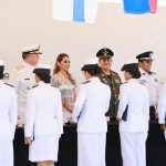 Asiste Evelyn Salgado a la ceremonia por el 109 Aniversario de la Gesta Heroica del Puerto de Veracruz