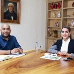 La gobernadora Evelyn Salgado Pineda sostuvo una reunión con el titular de la SAGADEGRO Alejandro Zepeda Castorena,