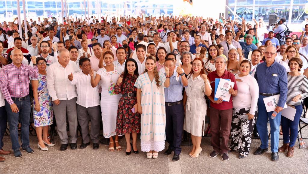 Con austeridad, transparencia y sin corrupción, cumple Evelyn Salgado con el saneamiento financiero del ISSSPEG