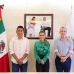 Evelyn Salgado y Jorge Campos suman esfuerzos para impulsar proyectos para Guerrero