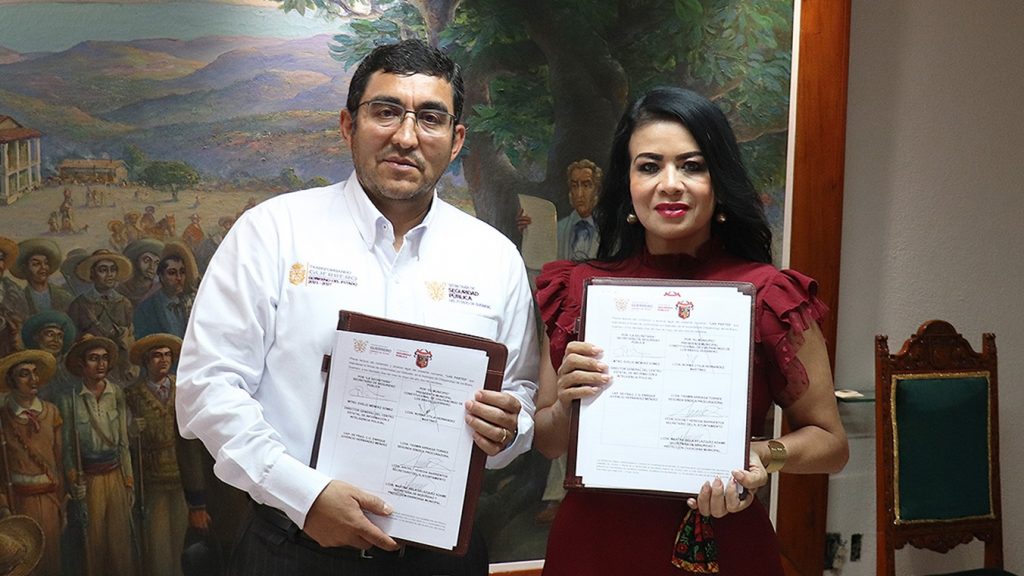 Firma la SSP Guerrero convenio de videovigilancia con el municipio de Chilpancingo
