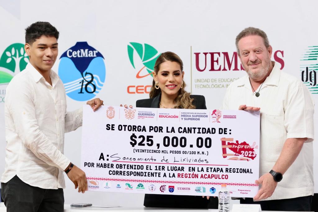 Guerrero punta de lanza en impulsar el emprendimiento en la Educación Media Superior: Evelyn Salgado