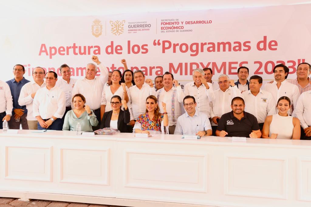 Impulsa Evelyn Salgado el desarrollo económico con bolsa de financiamiento de 146 MDP en créditos a MIPYMES de Guerrero