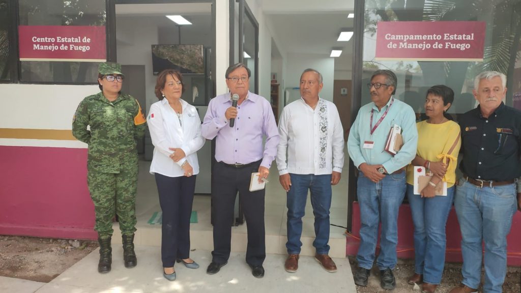 Inauguran el Centro Estatal de Manejo de Fuego en Guerrero