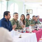 La gobernadora Evelyn Salgado Pineda encabezó la sesión de la Mesa de Coordinación para la Construcción de la Paz